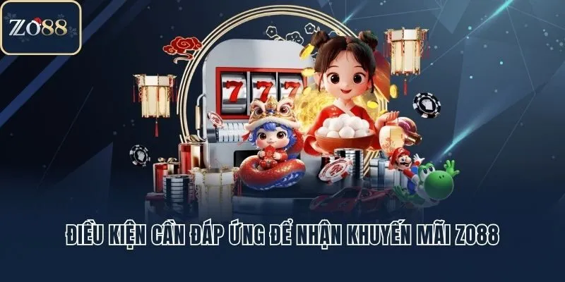 Điều kiện cần đáp ứng để nhận khuyến mãi Zo88